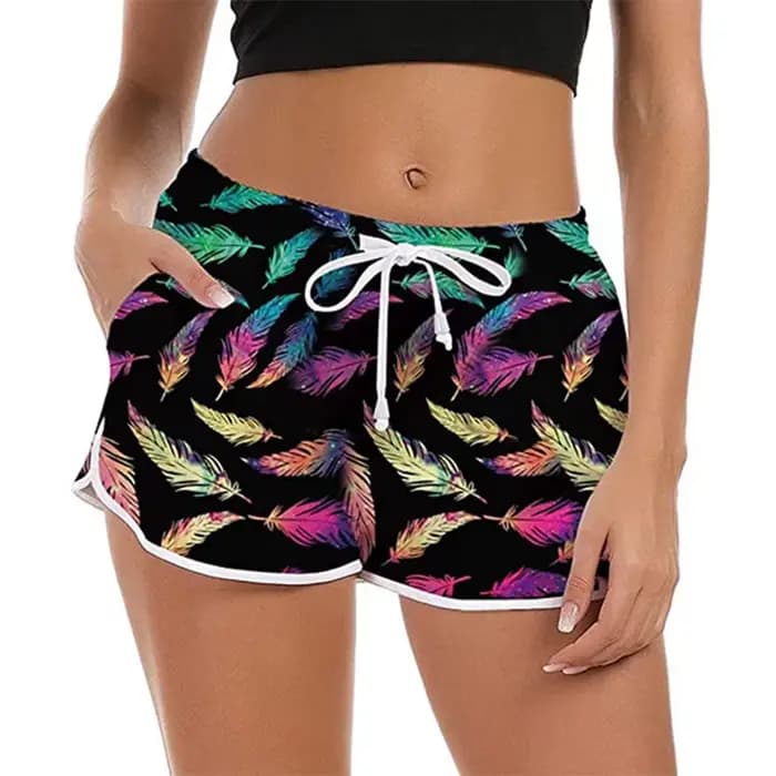 Short de bain à séchage rapide pour femme