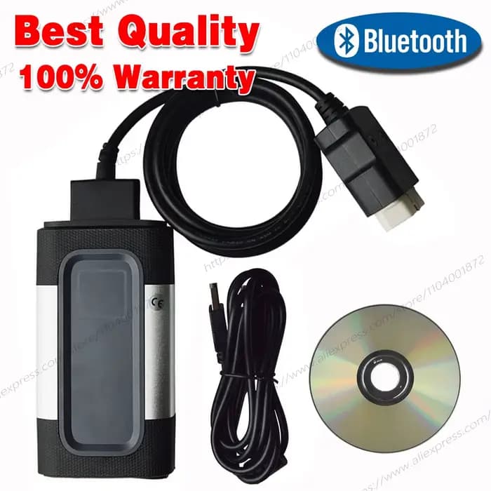 Outil de diagnostic VCI pour VD VCI-150e CDP Unlimited 2021.11 avec Keygen Vd Tcs Cdp Pro Plus Scanner OBD2 pour voitures et camions