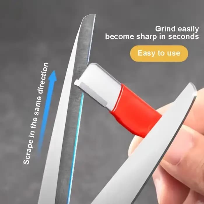 Affûteur de couteaux de cuisine professionnel «Precision Edge», pierre à aiguiser en céramique tungstène et diamant pour toutes les pierres, y compris les ciseaux de jardin
