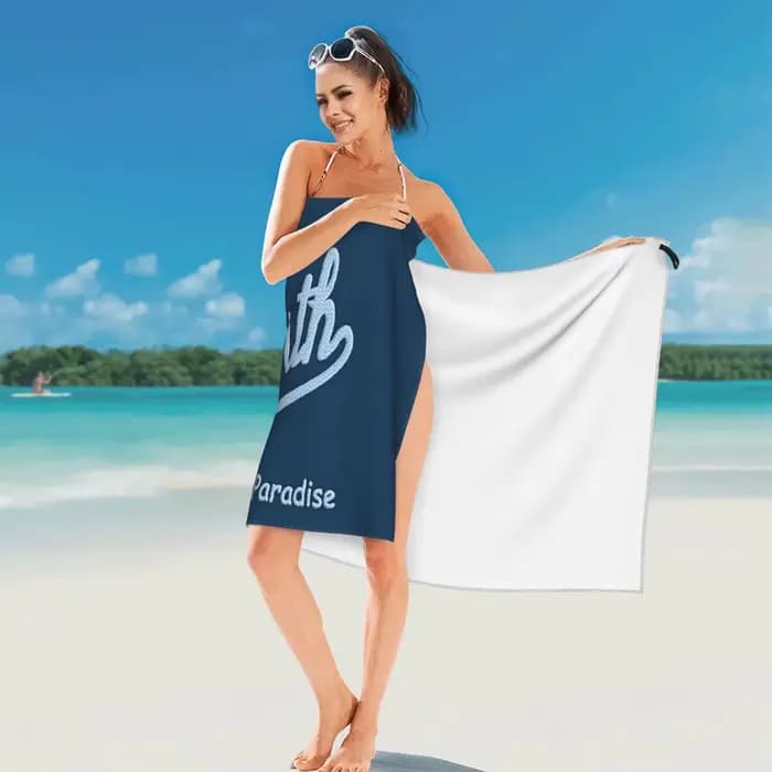 Serviette de plage Saint Barth Summer Paradise