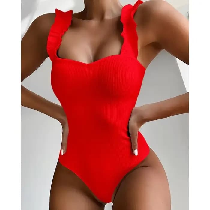 Maillot de bain une pièce Vintage pour femmes