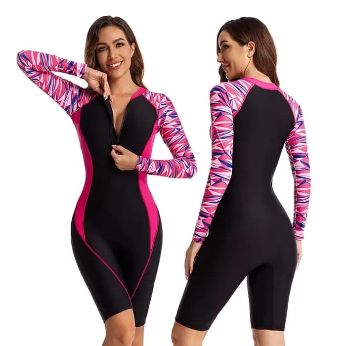 Maillot de bain à manches longues pour femme