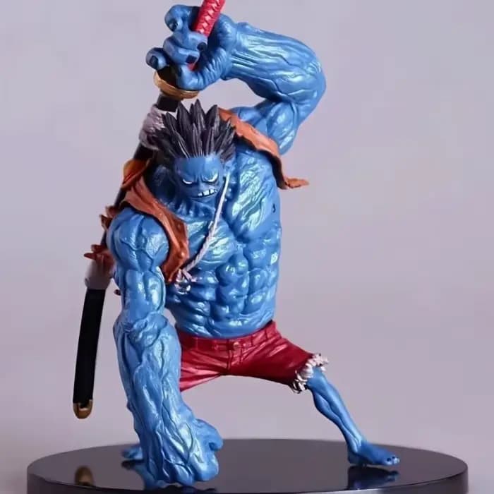 Figurine de collection Luffy One Piece : Modèle de personnage d'anime simple et cool, jouet décoratif, cadeau