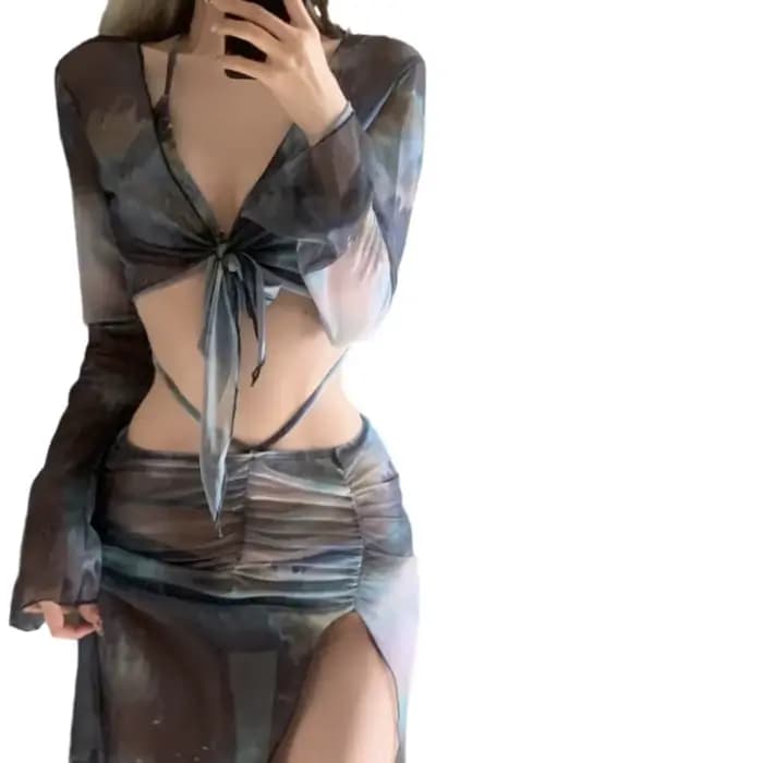 Maillot de bain 4 pièces pour femmes