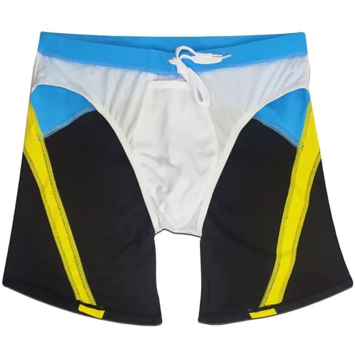 Boxer court de bain pour hommes, Sexy, en maille, pour gymnastique, course à pied, Sport, pantalons de plage, maillot de bain, Sexy, pour hommes, surf