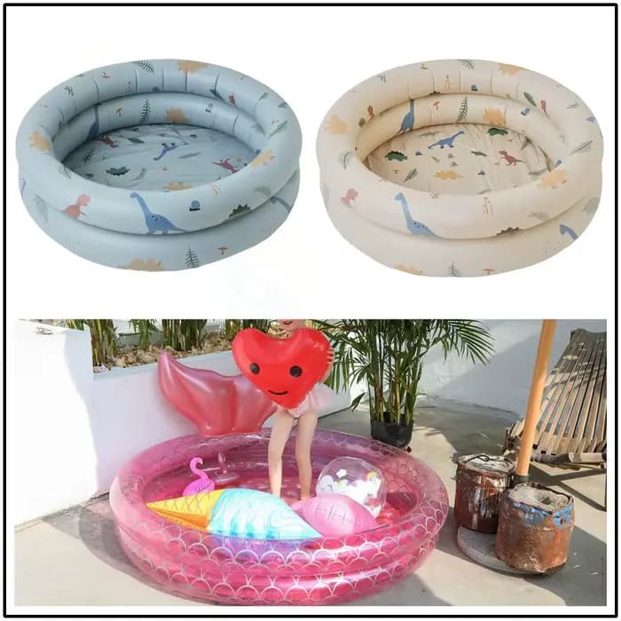 Piscine gonflable de sirène pour enfants