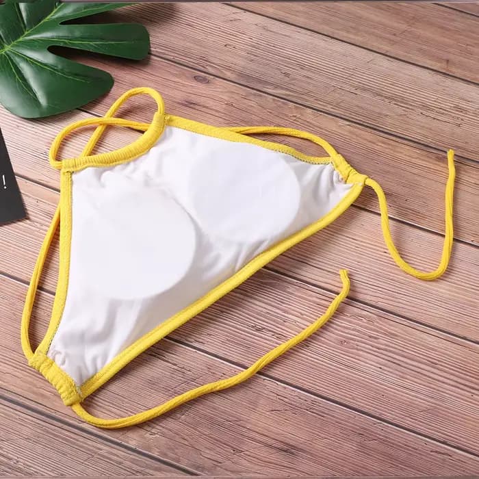 Bikini 2023 Sexy maillot de bain pour femme femmes côtelé