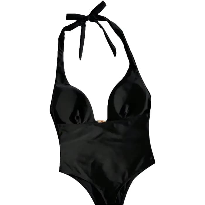 Maillot de bain une pièce sexy à dos évidé