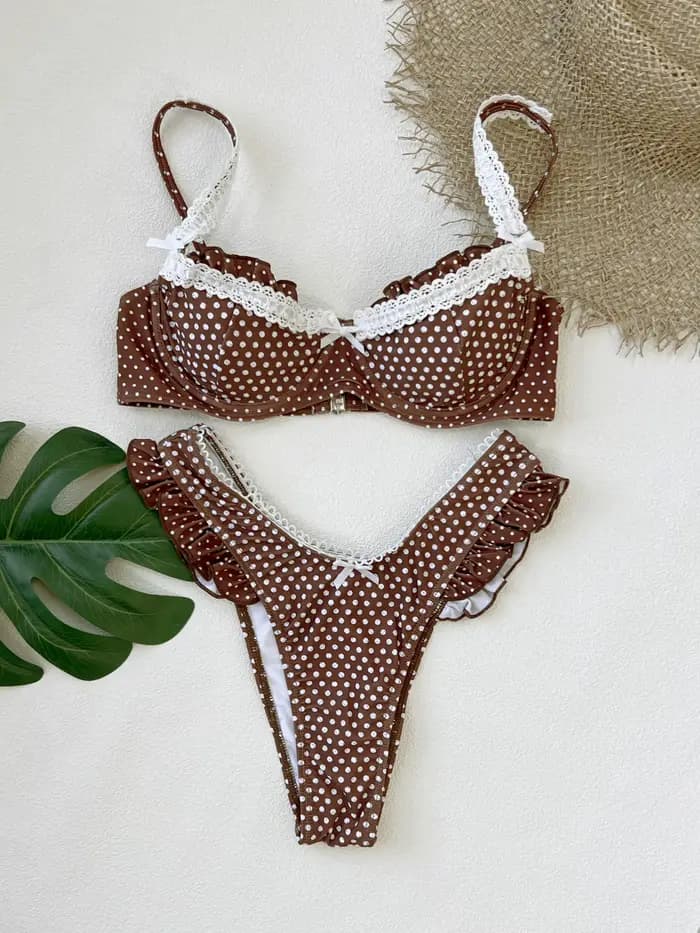 Maillot de bain deux pièces pour femmes