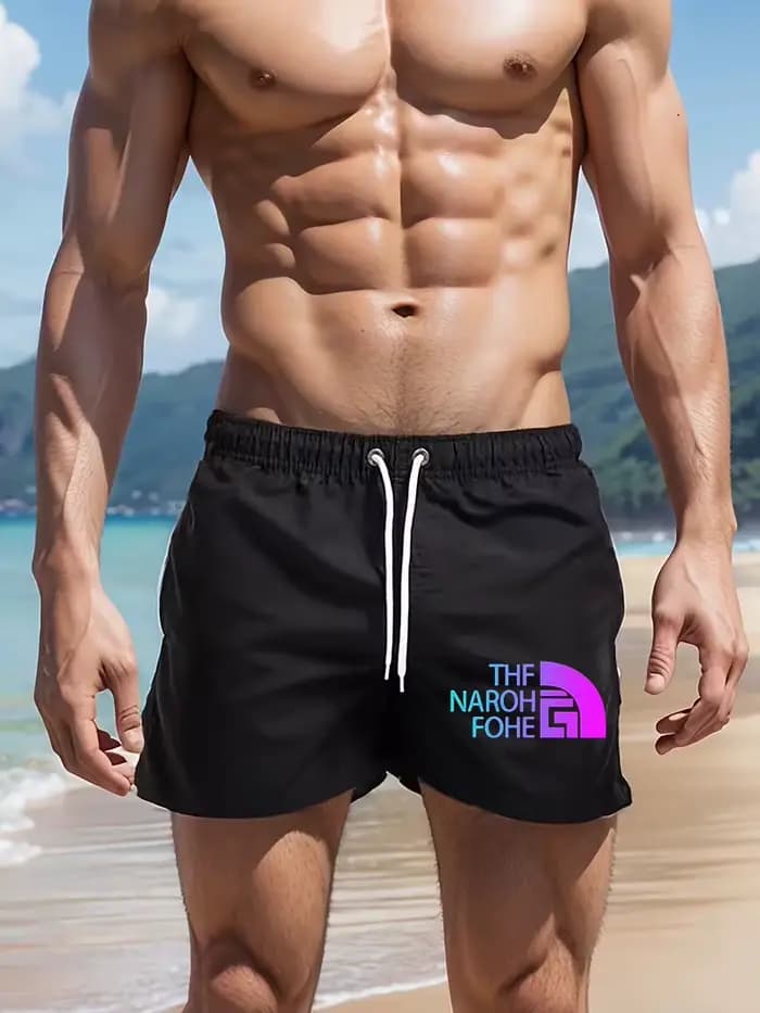 Shorts de plage estivaux pour hommes, nouveaux shorts de plage imprimés tendance pour hommes, séchage rapide, multicolores, shorts de sport pour hommes