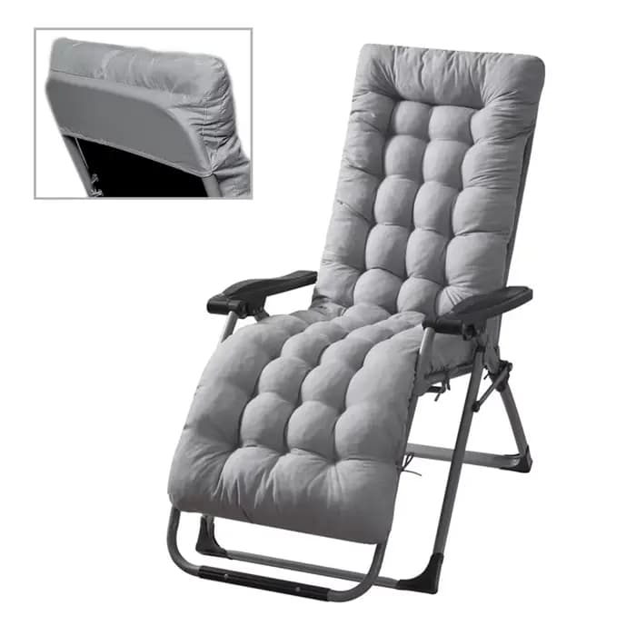 Coussin de chaise longue inclinable pour patio