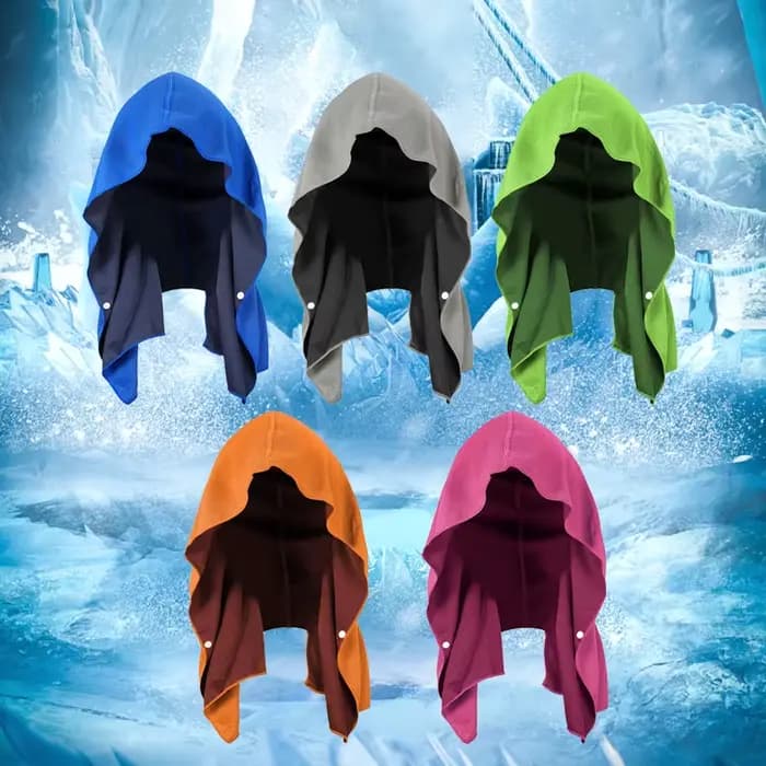 Serviette à capuche rafraîchissante - Serviette à capuche