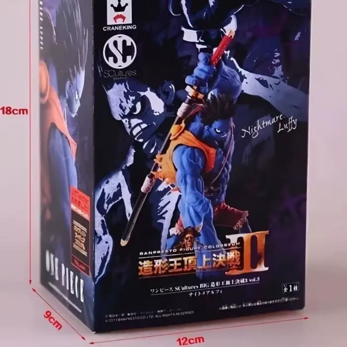 Figurine de collection Luffy One Piece : Modèle de personnage d'anime simple et cool, jouet décoratif, cadeau