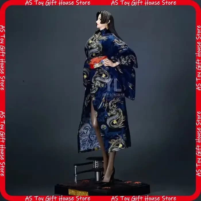 Figurine d'anime One Piece Boa Hancock de Yile Dongman, grande taille, haute qualité, modèle kimono, jouet de collection décoratif pour bureau