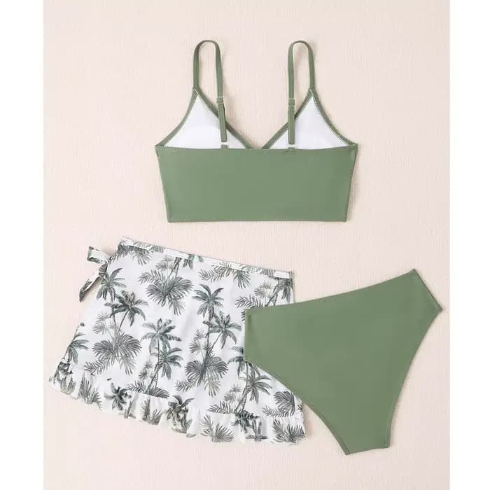 Enfants filles maillot de bain ensemble Bikini Bralette