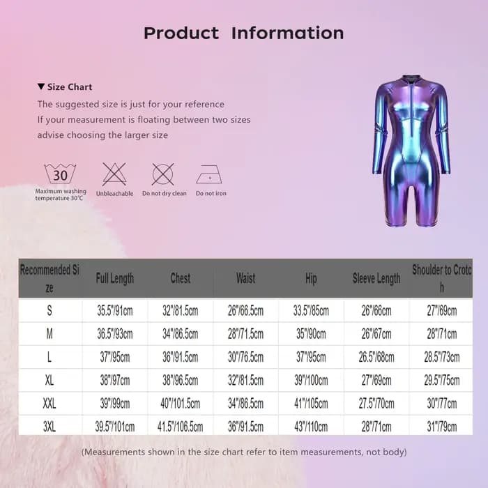 Combinaison moulante irisée à manches longues pour femme, effet métallisé brillant, short, maillot de bain une pièce, tenue de soirée disco