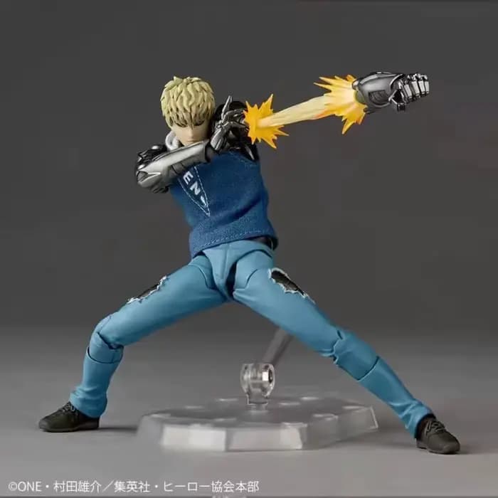 Nouvelles figurines d'action anime Ko Genos Kaiyodo Revoltech Yamaguchi One Punch Man, modèle articulé, statue, jouets, cadeaux