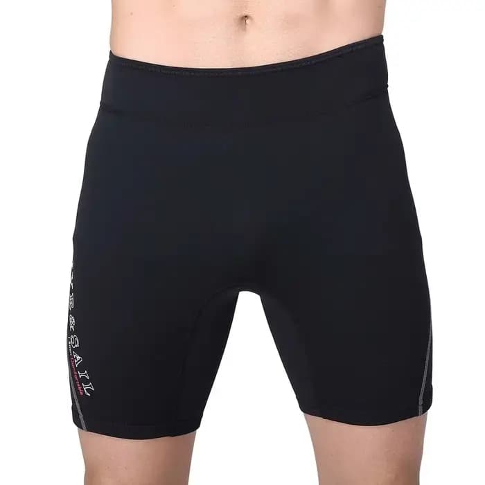 Short de plongée gris/violet en néoprène pour hommes et femmes