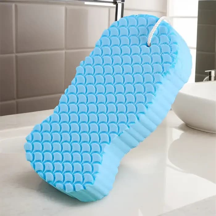 Éponge de bain douce et réutilisable pour la douche, adaptée aux enfants, femmes enceintes et adultes, pour la salle de bain et la baignoire