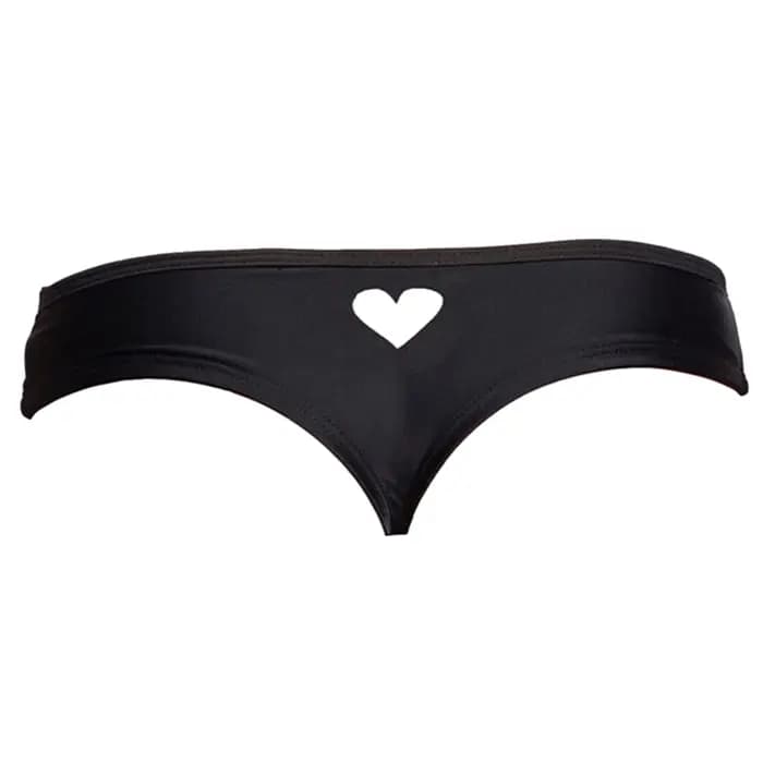 Maillot de bain sexy en forme de cœur pour femme, culotte tanga, bikini brésilien, culotte tanga, so
