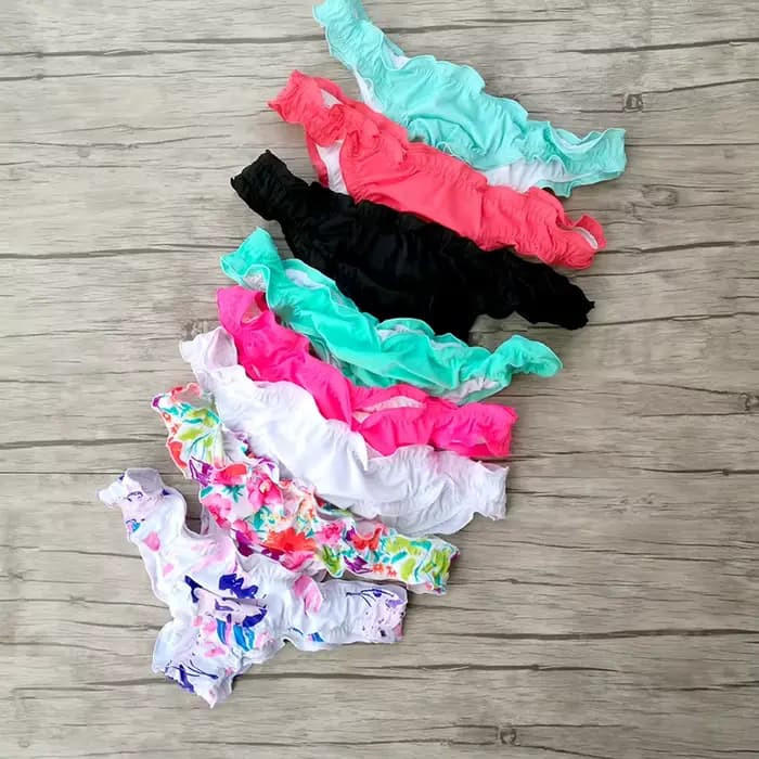 Maillot de bain brésilien imprimé effronté pour femme