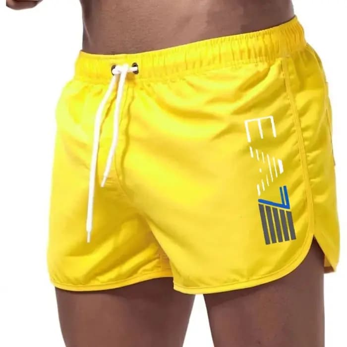Maillot de bain court respirant et confortable pour hommes
