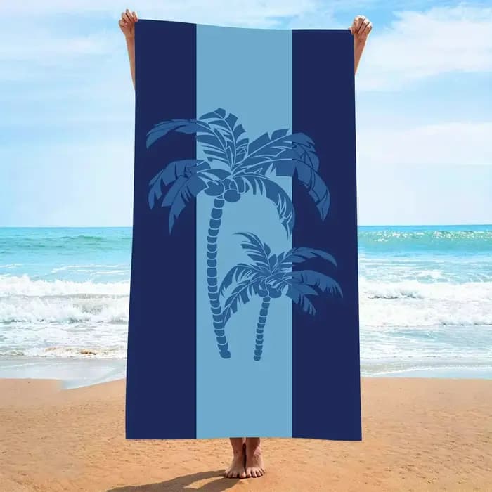 Serviette de plage Tropical Palm Tree : Plongez dans l'ambiance estivale