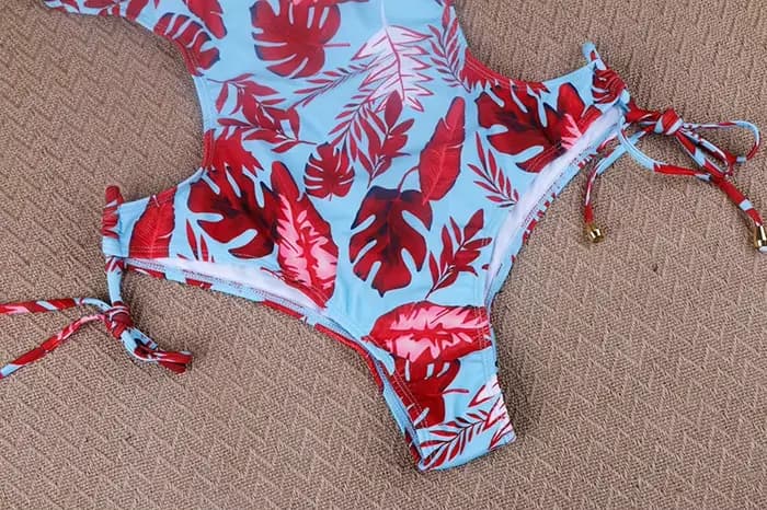 Maillot de bain une pièce extensible pour femmes, Monokini, col licou, dos nu, sexy, vêtements de plage, XL, été