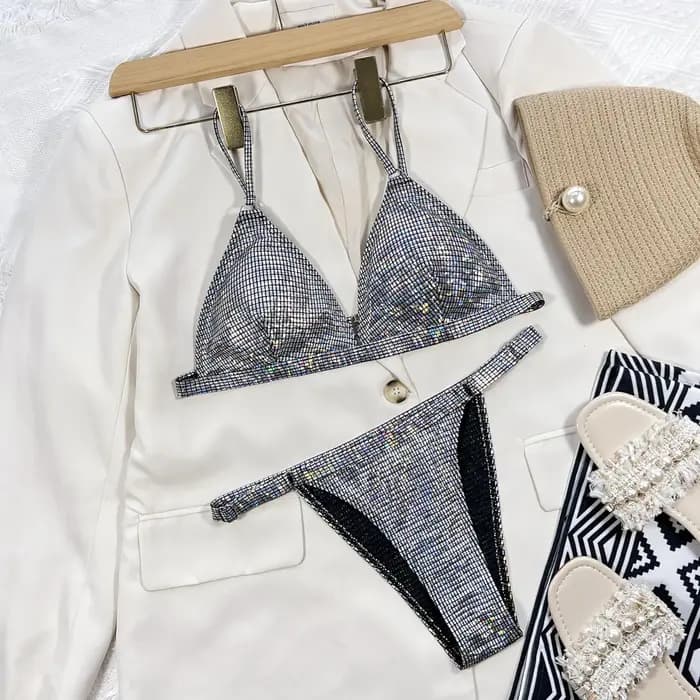 Bling Sexy Bikini femmes maillots de bain maillot