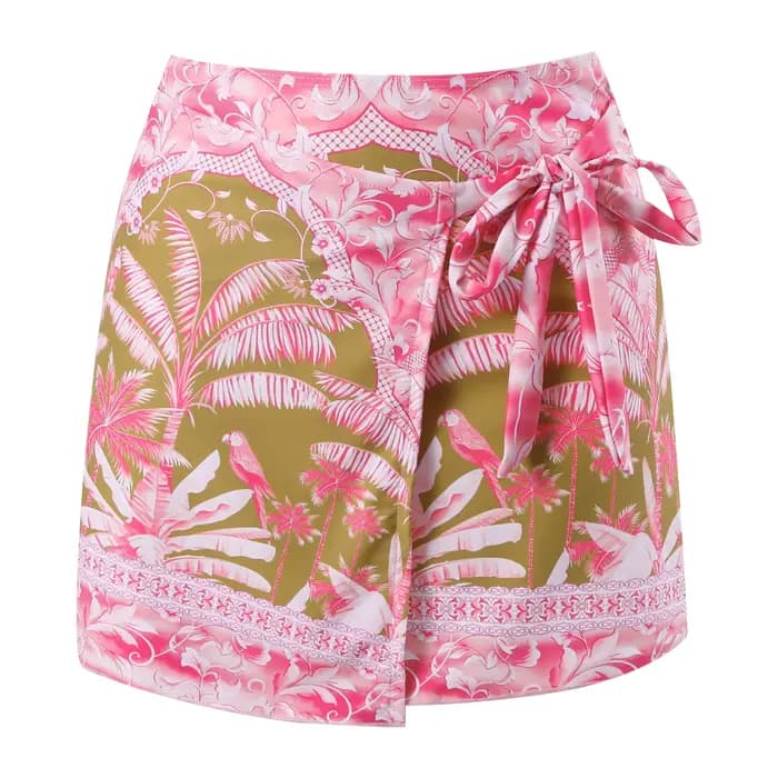 Maillot de bain une pièce rétro, jupe à bretelles sur les épaules, imprimé Floral, amincissant, vête