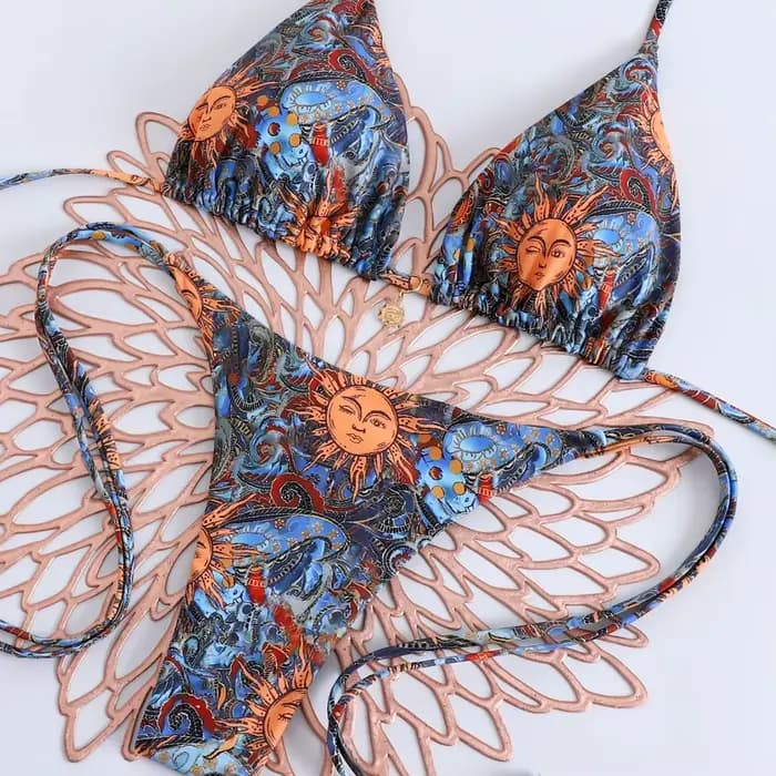 Maillot de bain bikini sexy amincissant, effet push-up pour petites poitrines, ensemble deux pièces, tankini, biquini