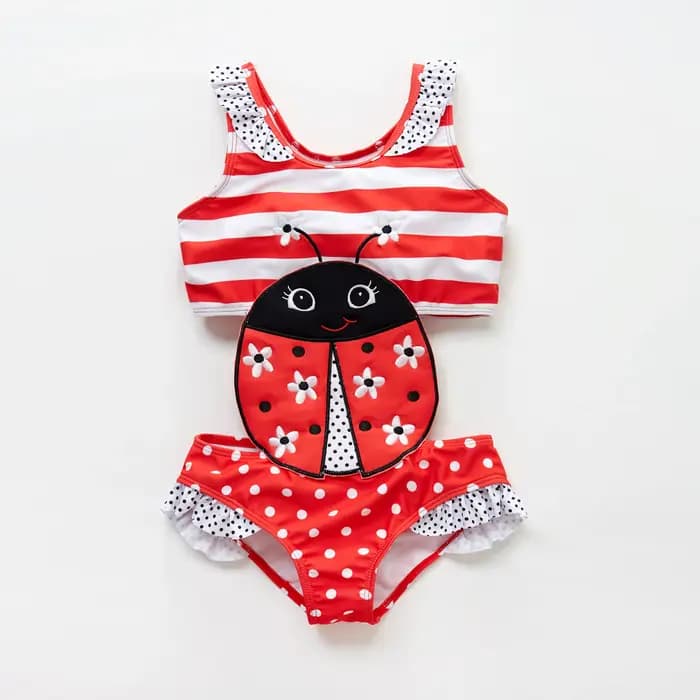 Maillot de bain une pièce pour filles, 12-7T, vêtements de natation en fibre, maillots de bain sirène pour enfants, maillots de bain d'été