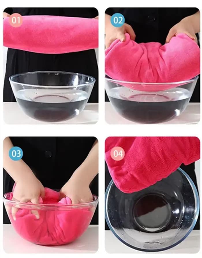 Serviette de bain en microfibre épaisse de haute qualité