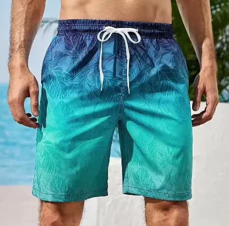 Short de bain à séchage rapide pour homme, respirant, avec cordon de serrage et poches, pour le surf, la plage, l'été, taille 5X