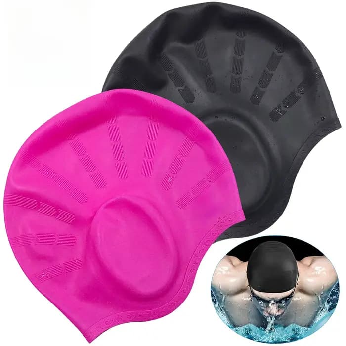 Bonnet de natation imperméable à haute élasticité