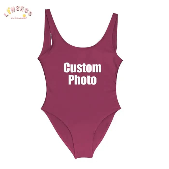 Bachelorette maillot de bain Photo personnalisée visage maillots