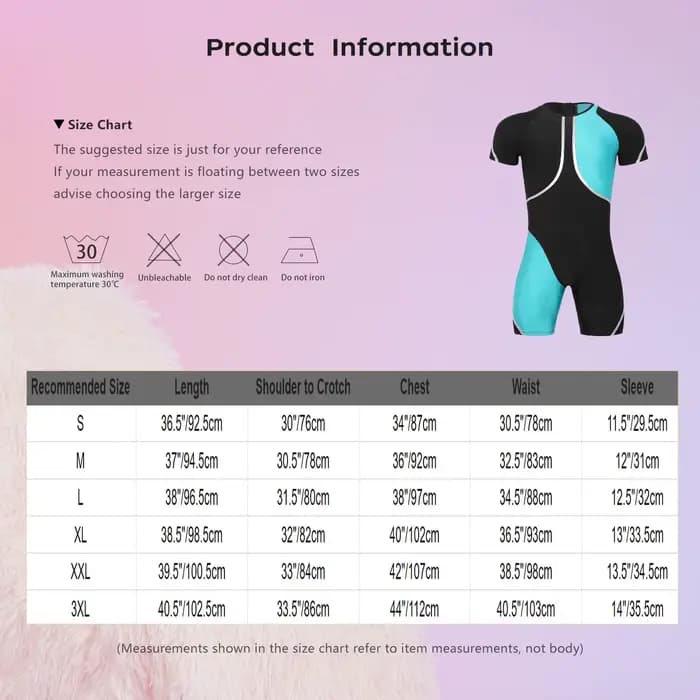 Maillot de bain une pièce pour hommes, combinaison de surf à manches courtes avec fermeture éclair, pour la natation, la plongée, la plage et la piscine