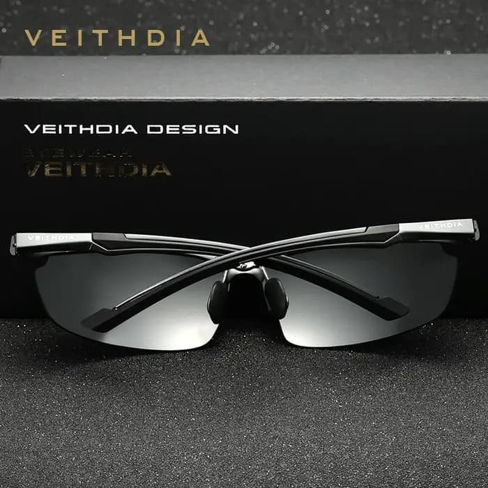 VEITHDIA – lunettes de soleil polarisées UV400 en aluminium magnésium pour homme, cyclisme, sport, p