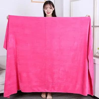 Serviette de bain en microfibre épaisse de haute qualité