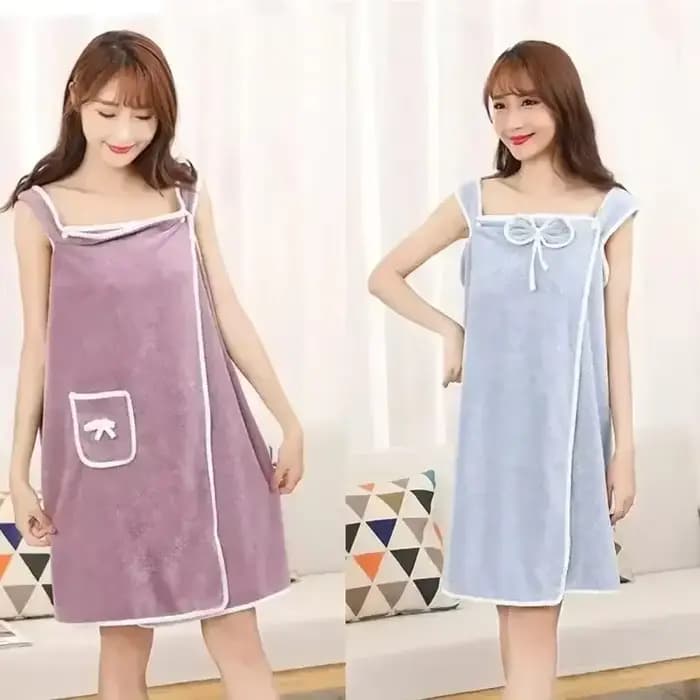 Serviette de bain portable pour femmes et filles