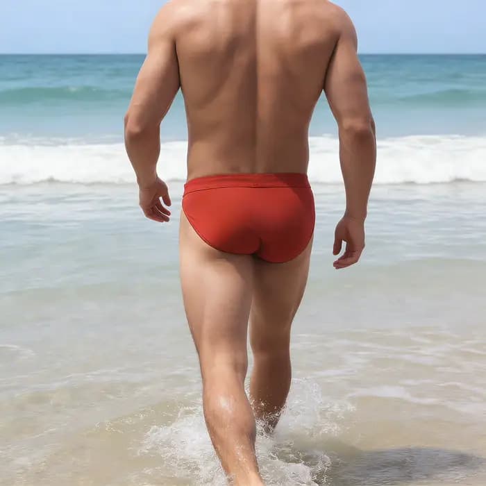 Maillot de bain sexy pour homme, slip de bain, maillot de bain d'été, short de piscine, tenue de plage, maillot de bain classique