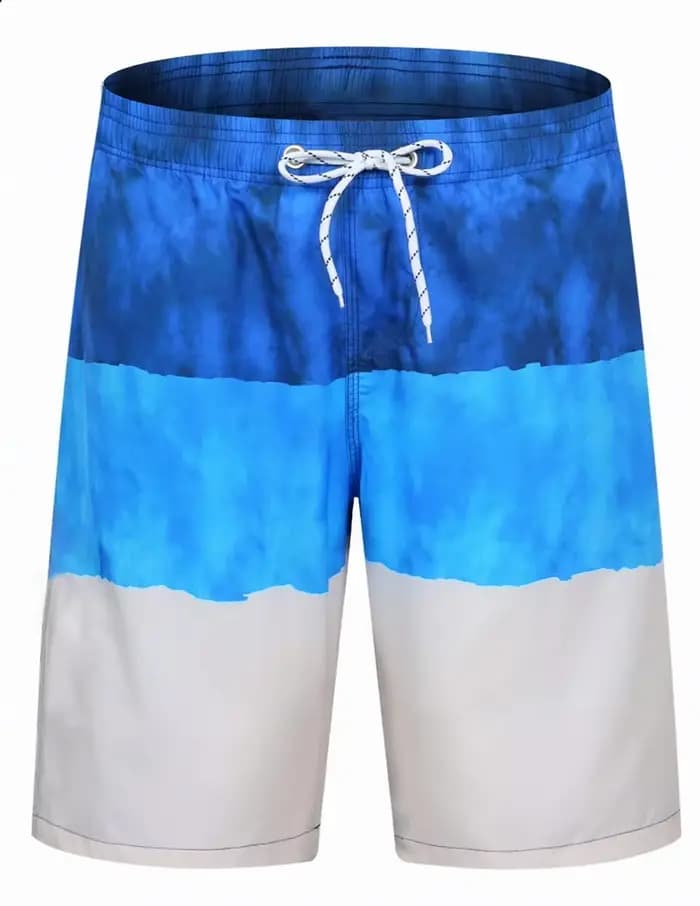 Short de bain à séchage rapide pour homme, respirant, avec cordon de serrage et poches, pour le surf, la plage, l'été, taille 5X