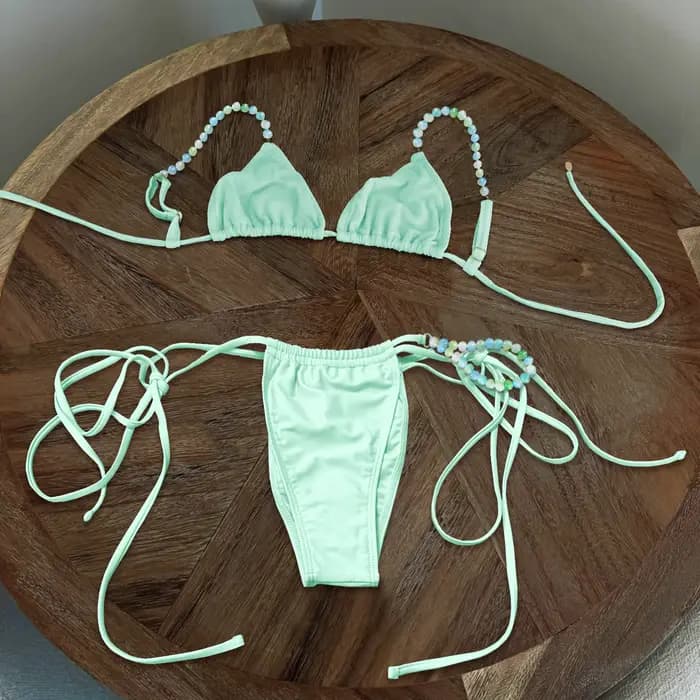 Perles Bikini 2025 Sexy femmes maillot de bain