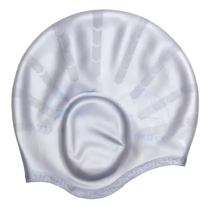 Bonnets de bain imperméables pour hommes et femmes, cheveux longs, protection des oreilles, chapeau