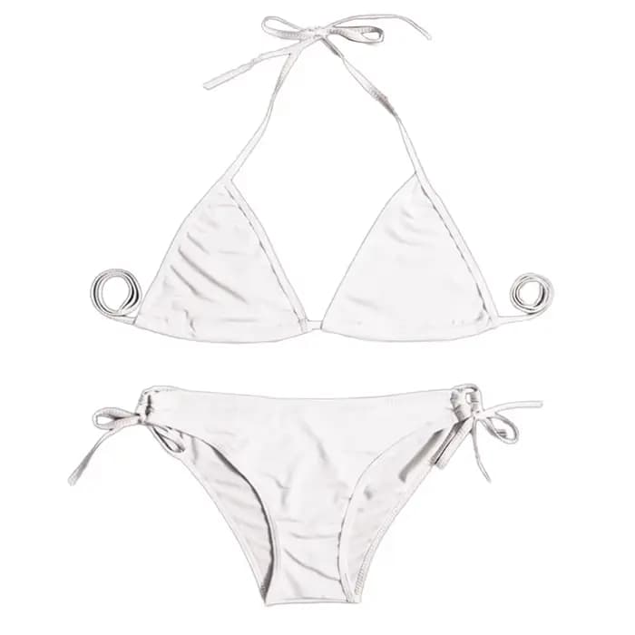 Femmes string Bikini ensemble Sexy maillot de bain Style bandeau