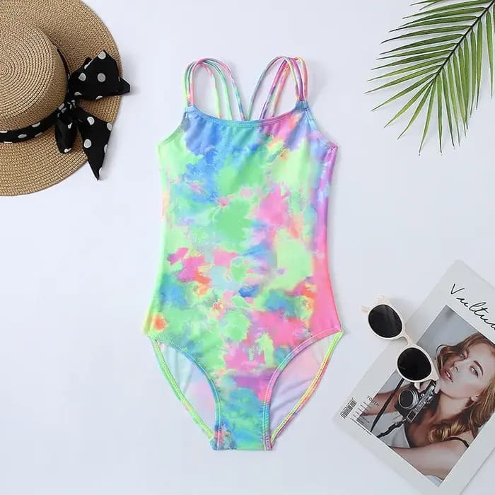 Maillot de bain une pièce pour grandes filles