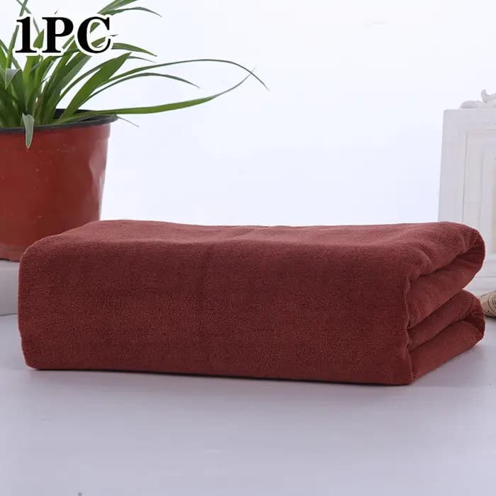 Serviette de bain super absorbante et à séchage rapide 180x200cm, serviette de bain de luxe super grande, serviette de bain d'hôtel super douce, serviette de bain à porter