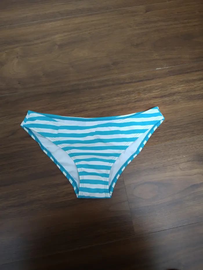 Ensemble Bikini jaune clair et bleu pour femmes maillots de bain maillot