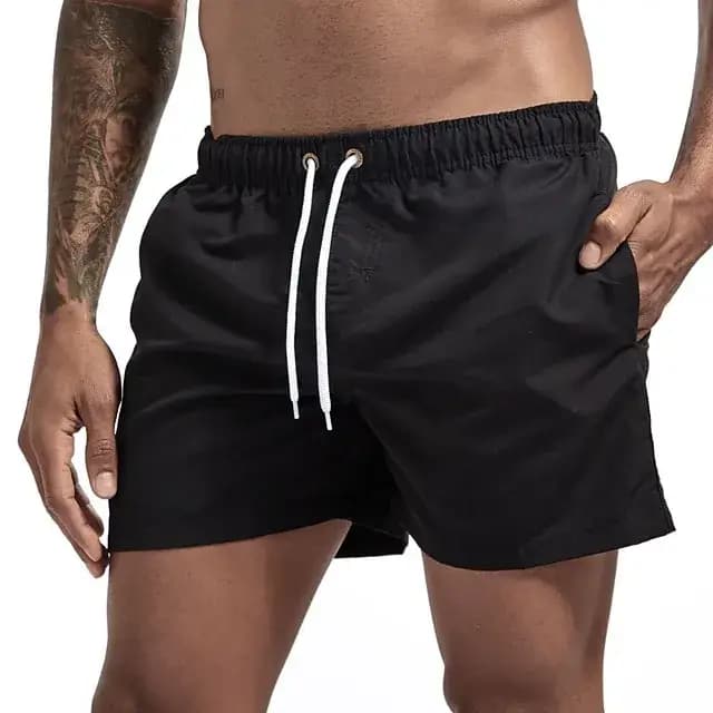 Short de bain respirant pour homme, maillot de bain, séchage rapide, short de planche, bain imbibé, proximité, wstring avec poches, surf, plage, été