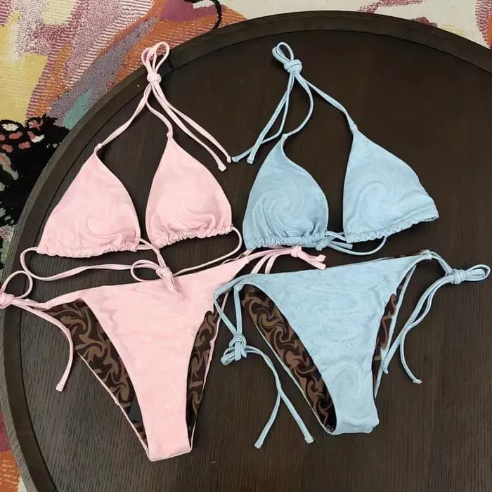 Maillot de bain deux pièces sexy triangle